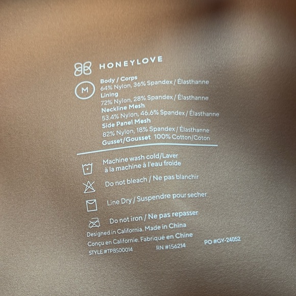 HONEYLOVE crossover bodysuit - Picture 5 of 6